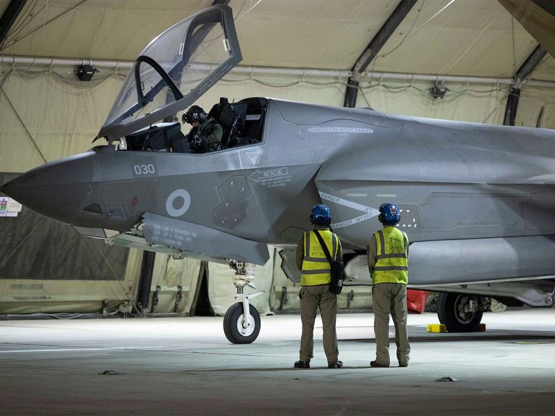 यूके वायु सेना ने इराकी हवाई क्षेत्र में ड्रोन उड़ाया