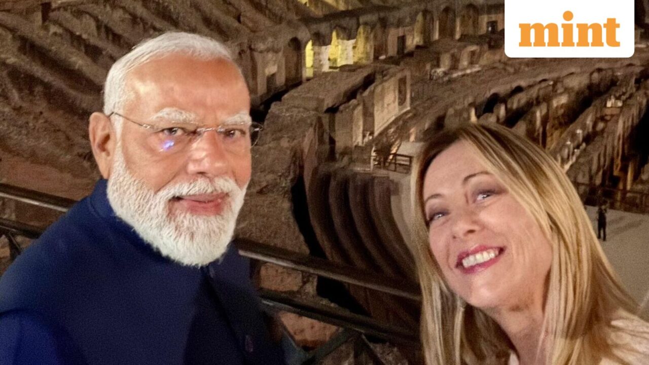 प्रधानमंत्री के इटली पहुंचने पर जियोर्जिया मेलोनी ने ‘दोस्त’ मोदी के साथ कोलोसियम की तस्वीर साझा की: ‘रोम में आपका स्वागत है’