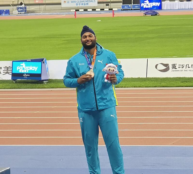 पंजाब: मां का बोझ कम करने के लिए घर छोड़ा, बटाला के व्यक्ति ने डिस्कस थ्रो में एशियाई पदक जीता – द ट्रिब्यून