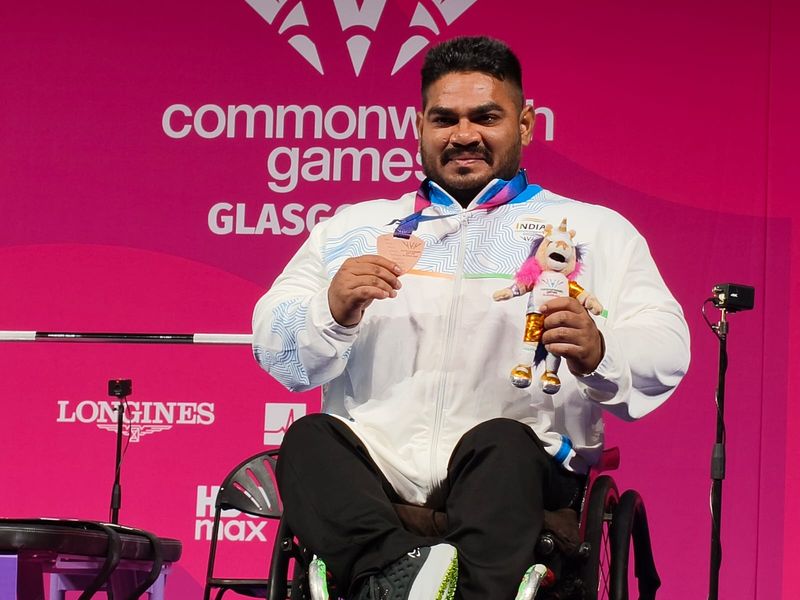 CWG 2026: झंडू कुमार ने पैरा पावरलिफ्टिंग में कांस्य पदक जीता, ग्लासगो में भारत की पदक तालिका खोली – द ट्रिब्यून