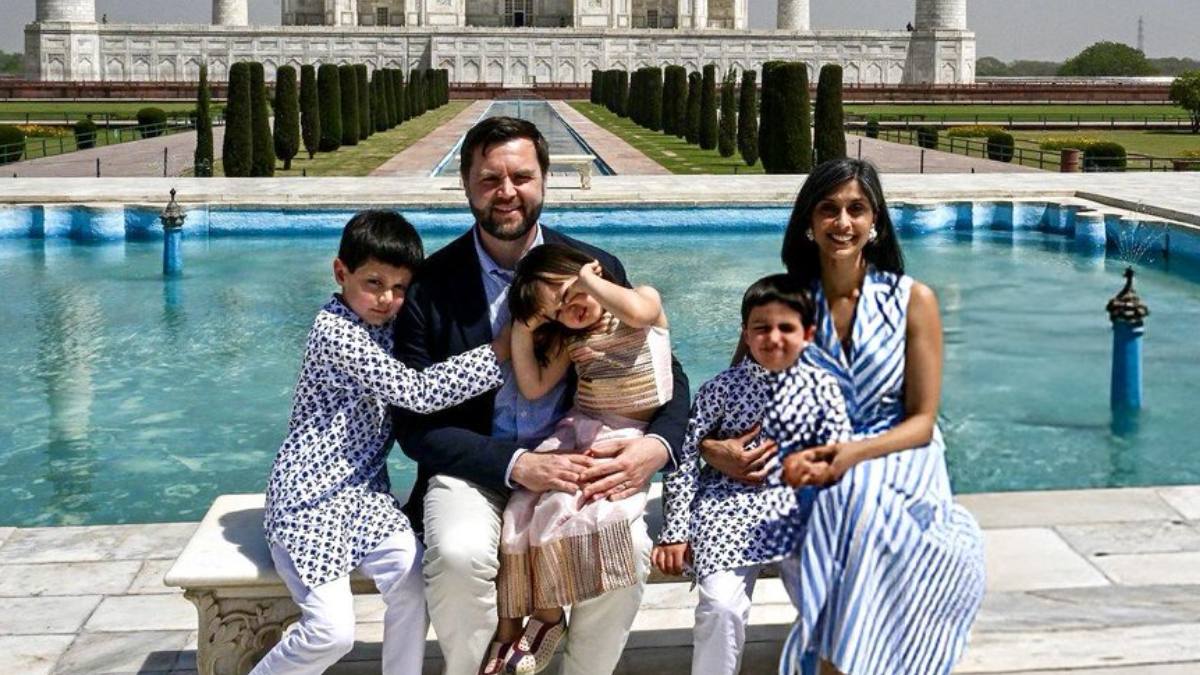JD Vance fourth Child: अमेरिकी उपराष्ट्रपति जेडी वेंस चौथी बार बने पिता, 150 साल पुराना टूटा रिकॉर्ड | jd vance usha vance welcome fourth child alec neel vance us vice-president