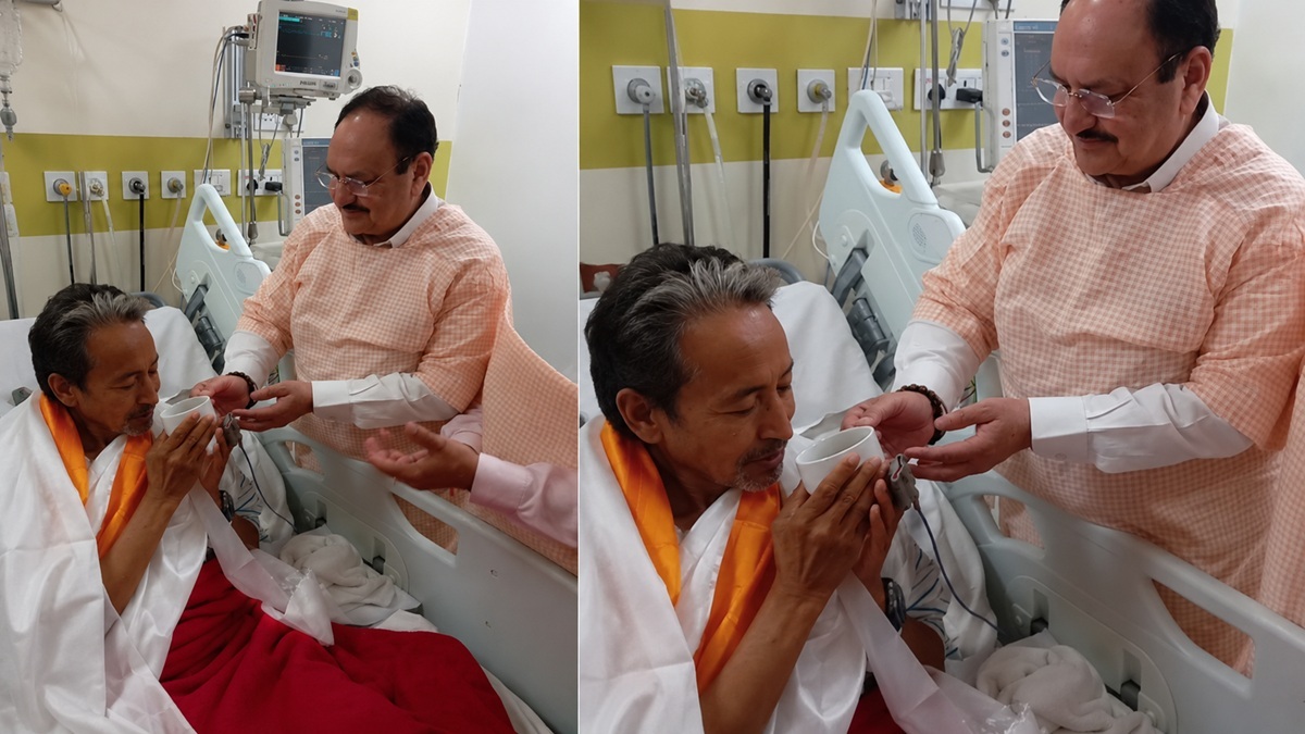 26 दिन बाद टूटा सोनम वांगचुक का भूख हड़ताल,मोदी के मंत्री नड्डा और जितेंद्र सिंह से मुलाकात के बाद बड़ा फैसला