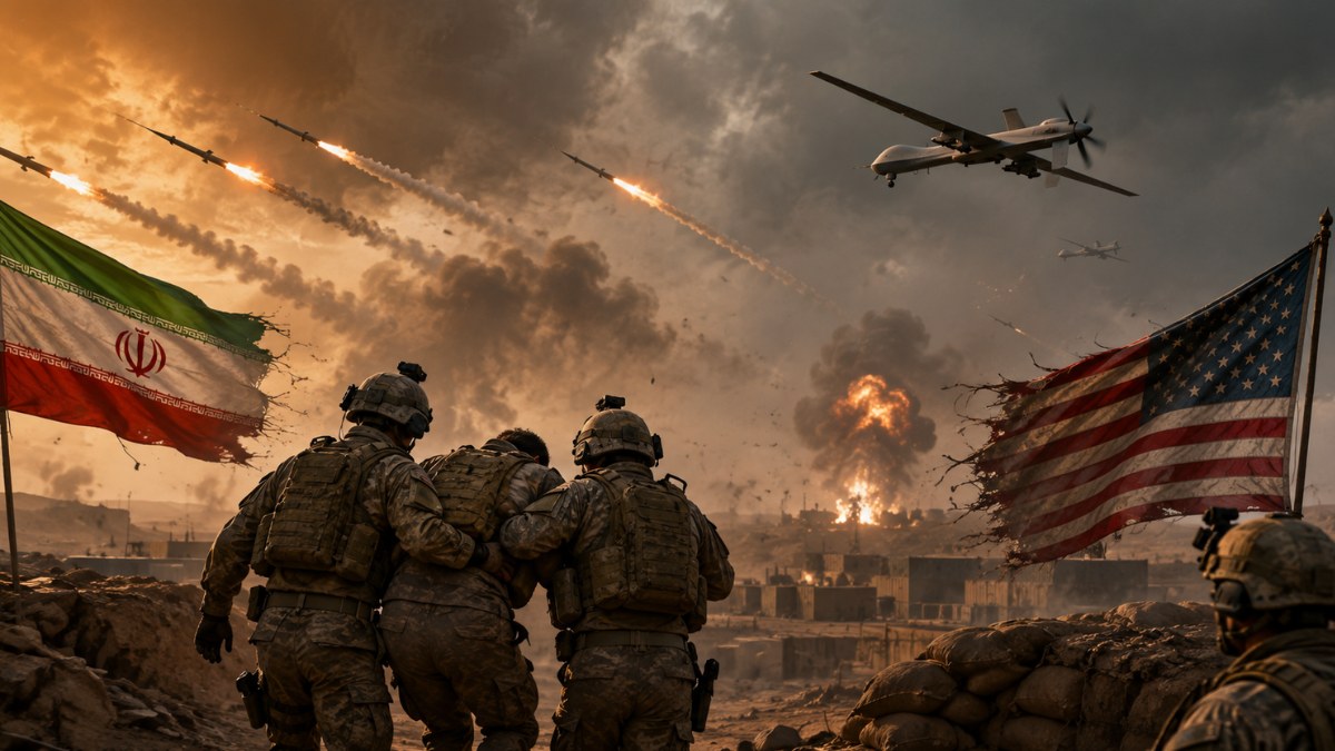 Iran Vs America War: ईरानी हमले में दो अमेरिकी सैनिकों की मौत, एक लापता, ट्रंप की सेना ने खुद किया स्वीकार | iran vs america war two us soldiers killed one missing jordan attack centcom update
